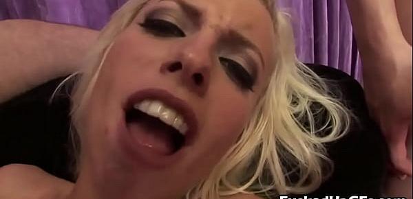  Gangbang And Cum Bath for Sexy Blonde Girl